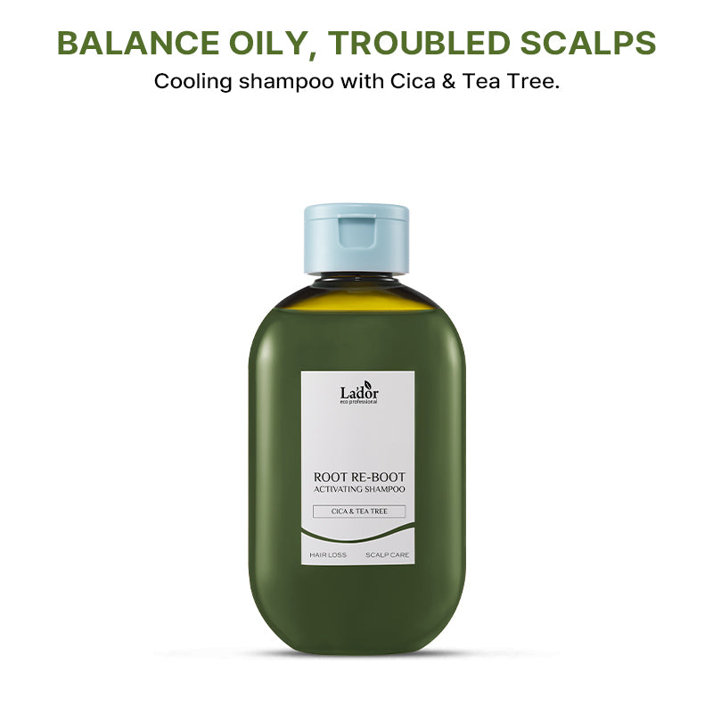 Lador Root Re-Boot Activating Shampoo (Cica & Tea Tree) 300ml