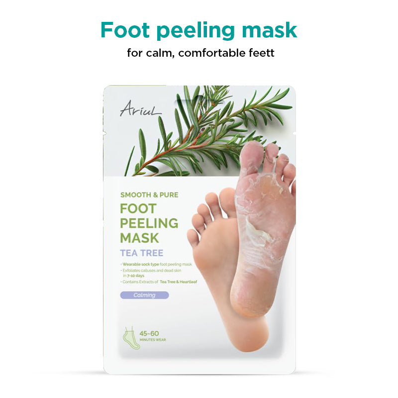 Ariul Smooth & Pure Foot Peeling Mask Calming (Tea Tree) 34g
