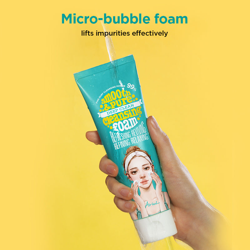 Ariul Smooth & Pure Deep Clean Cleansing Foam 120ml