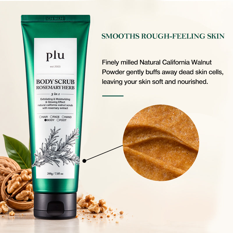 Plu Body Scrub Rosemary Herb 200g