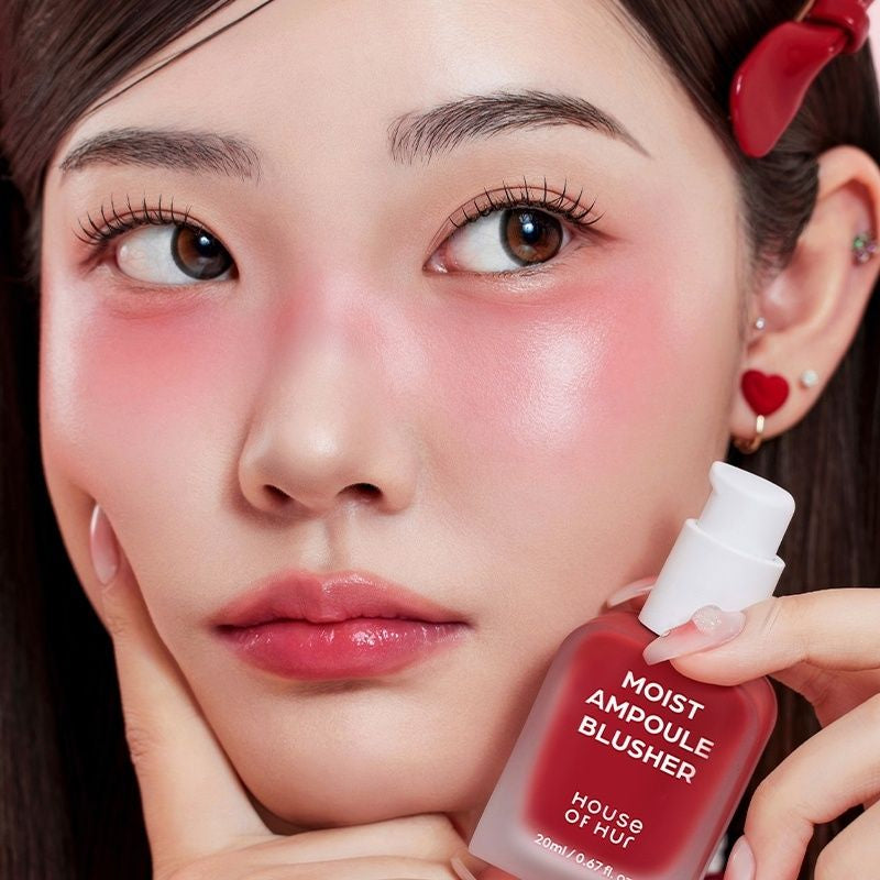 House of Hur Moist Ampoule Blusher 09 Ruby Red 10ml, 20ml
