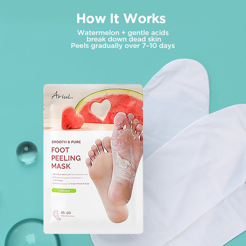 Ariul Smooth & Pure Foot Peeling Mask Softening (Watermelon) 34g