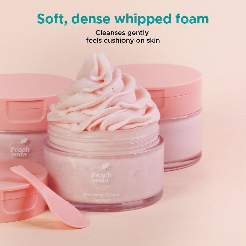 Ariul Peach Soda Whipping Cream Cleanser 100ml