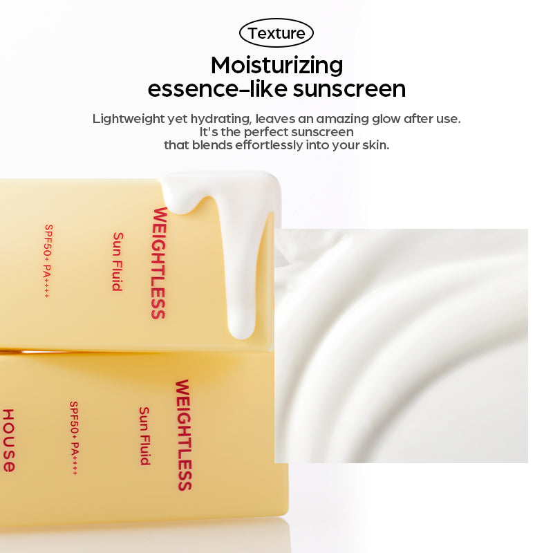 House of Hur Weightless Sun Fluid SPF50 + PA++++ - 50ml
