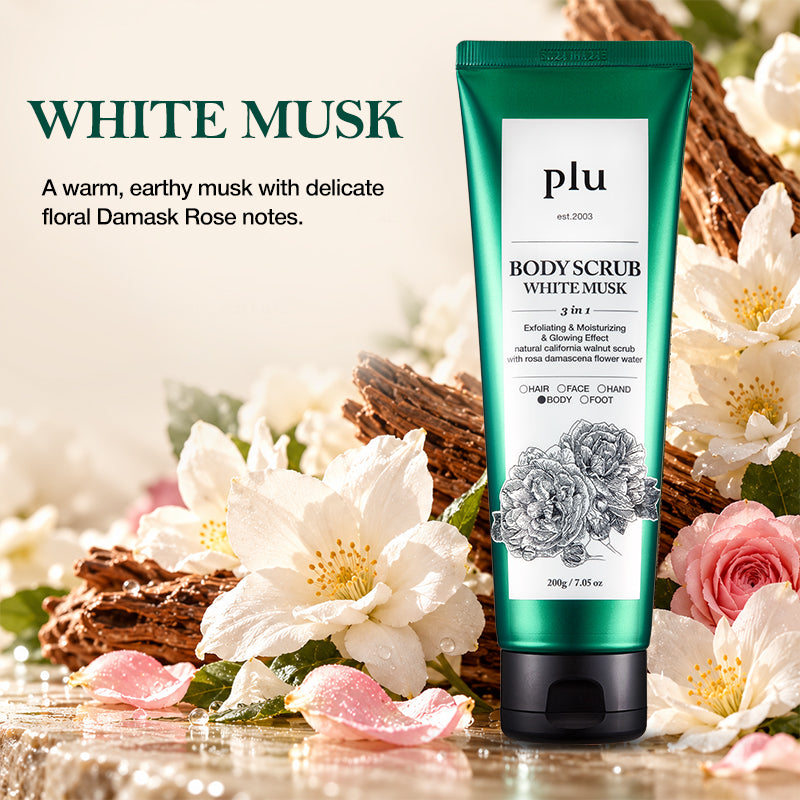 Plu Body Scrub White Musk 200g