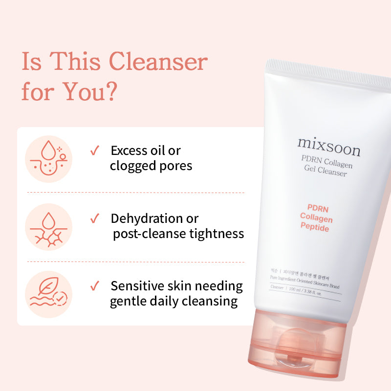 Mixsoon PDRN Collagen Gel Cleanser 100ml