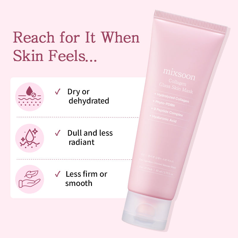Mixsoon Collagen Glass Skin Mask 80ml