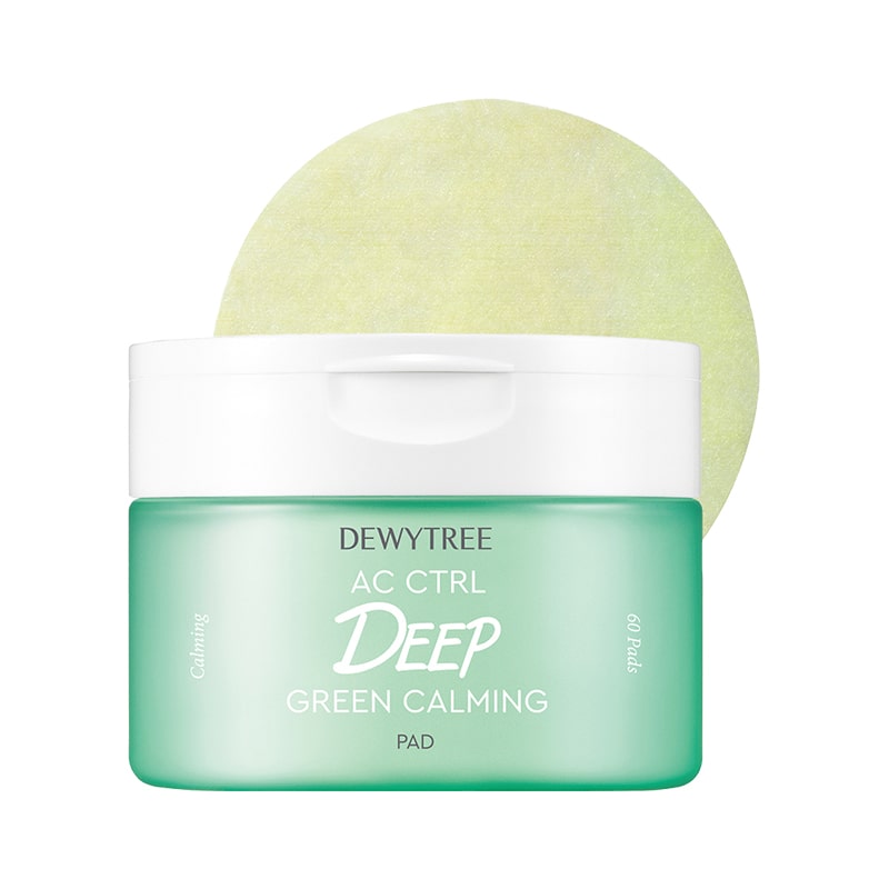 Dewytree AC Ctrl Deep Green Calming Pad - 60 pcs
