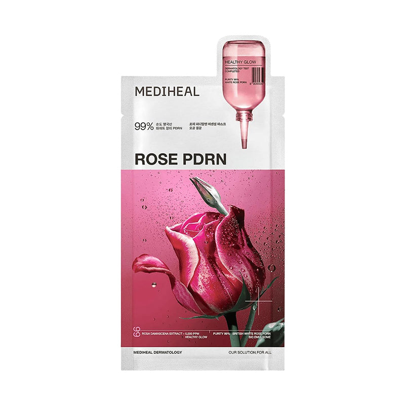 MEDIHEAL Rose PDRN Essential Mask Healthy Glow - 24ml