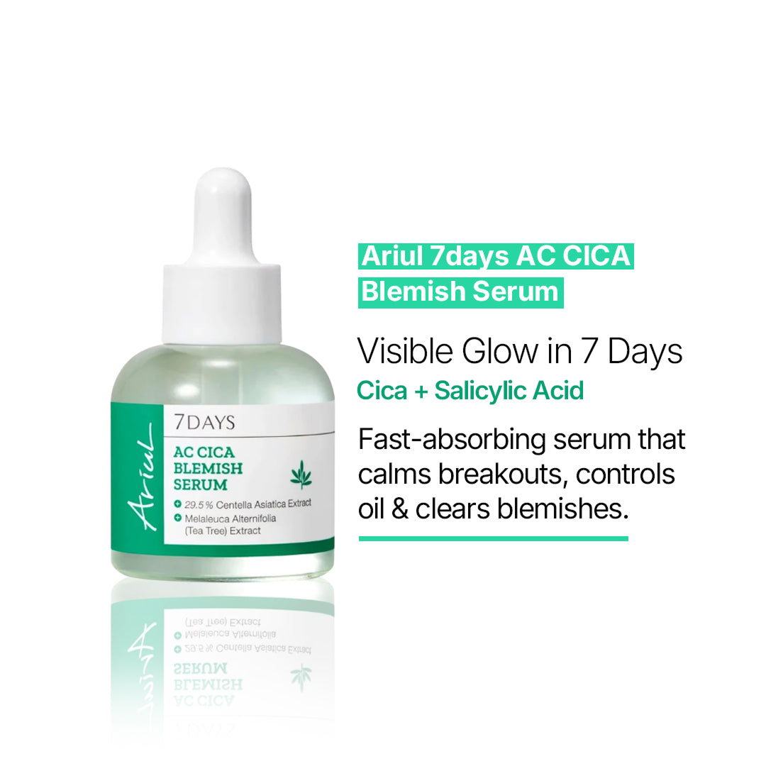 Ariul 7days AC CICA Blemish Serum - 20ml
