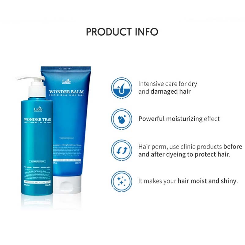 Lador - 100 Seconds Moisture Clinic Set (Lador Wonder Balm + Lador Wonder Tear)