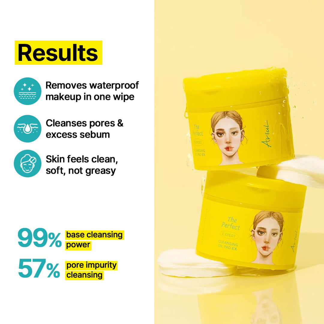 Ariul The Perfect Cleansing Oil Pad EX - 60 Pads