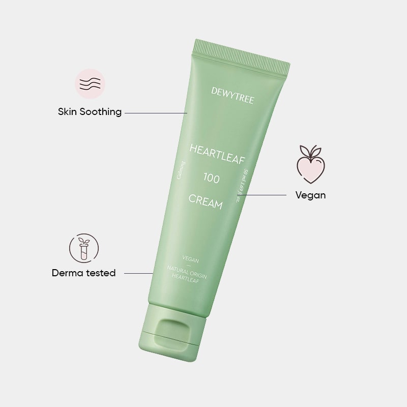 Dewytree Heartleaf 100 Cream - 50ml