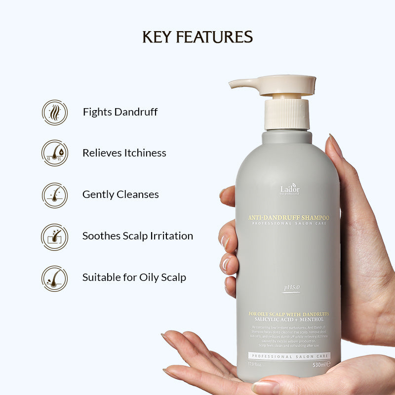 Lador Anti-Dandruff Shampoo - 530ml