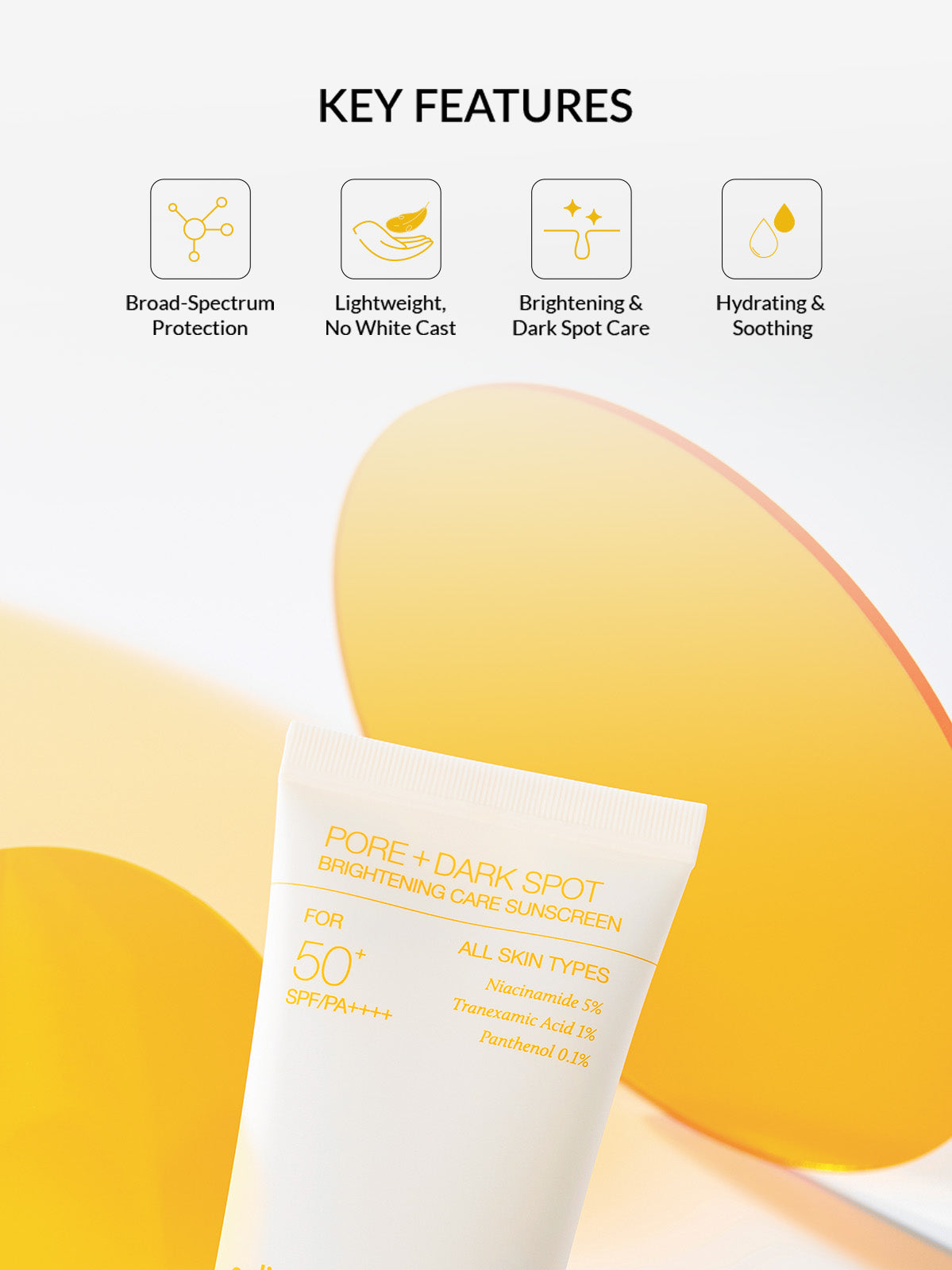 Celimax Pore+Dark Spot Brightening Care Sunscreen SPF 50 PA++++ - 10ml