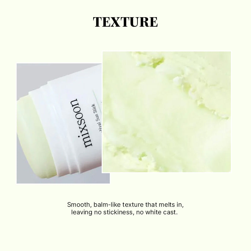 mixsoon Cica Hyal Sunstick SPF 50+ PA++++ - 15g
