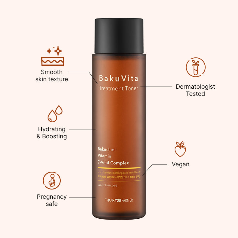 Thank You Farmer Bakuvita Treatment Toner - 200ml