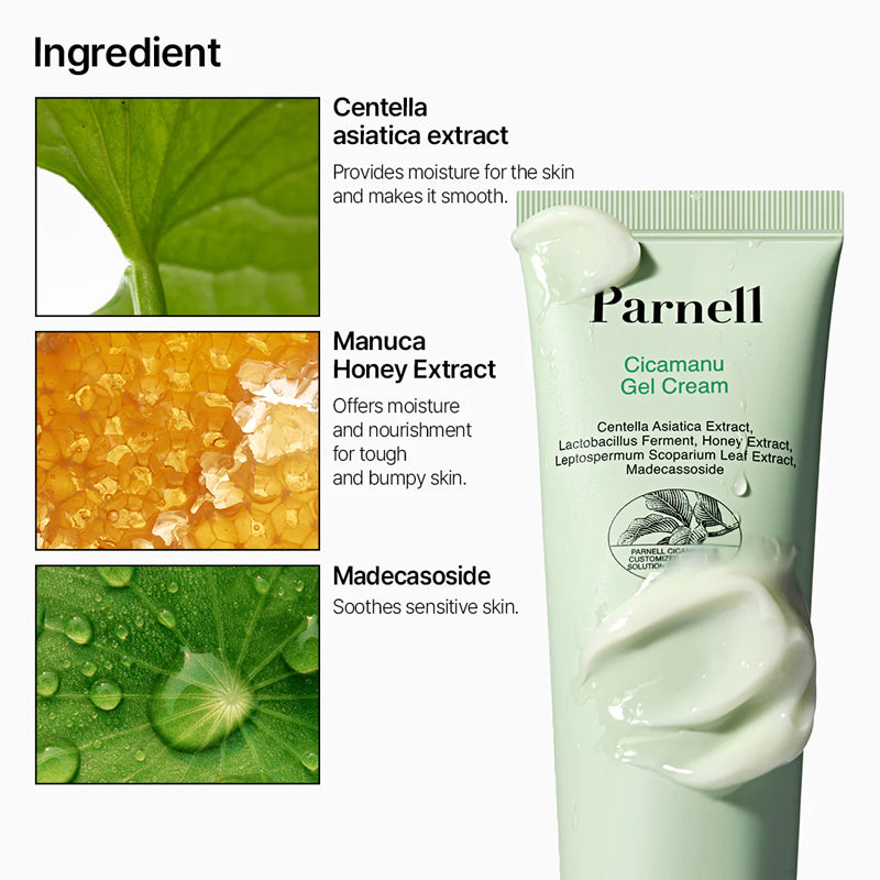 Parnell Cicamanu Gel Cream - 75ml