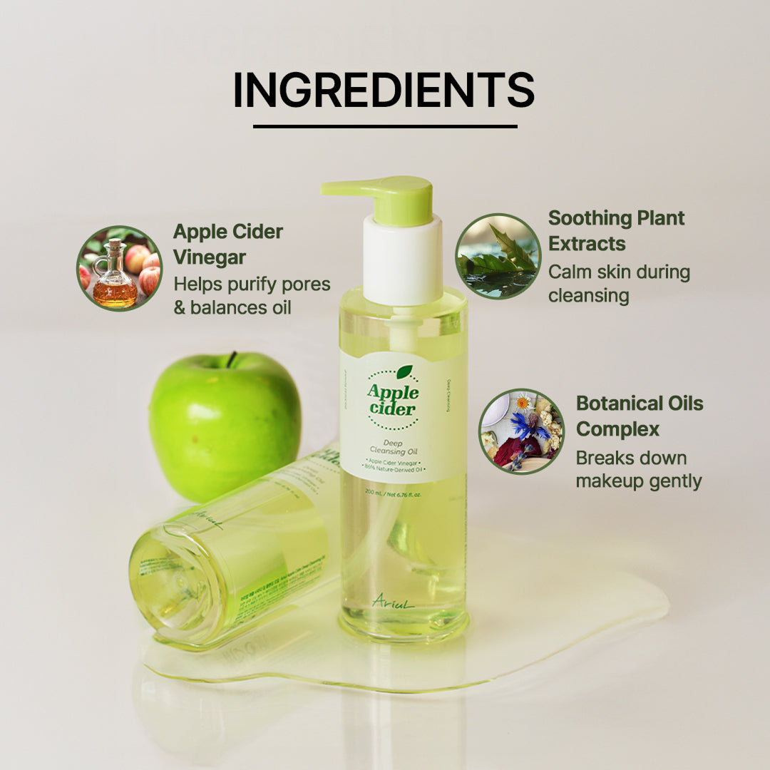 Ariul Apple Cider Deep Cleansing Oil - 200ml