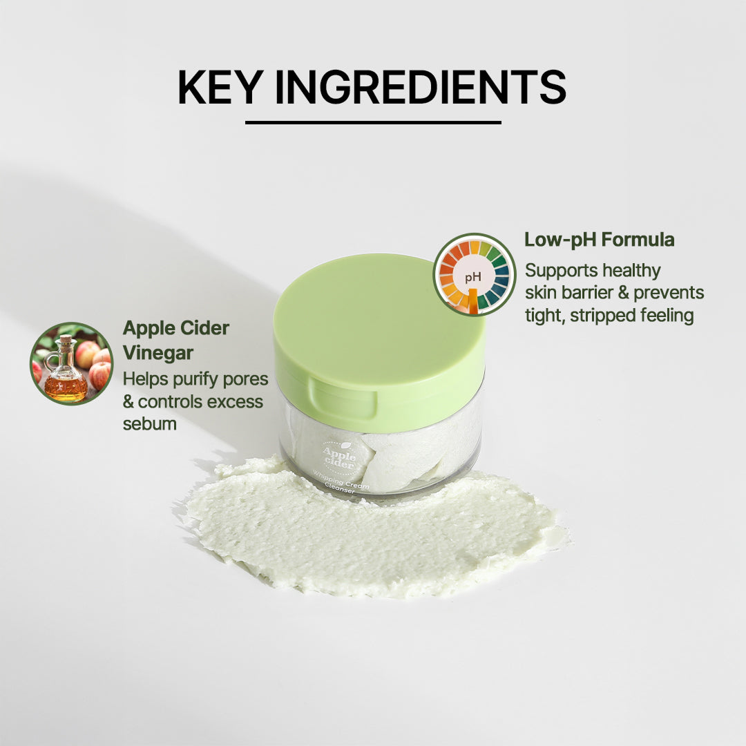 Ariul Apple Cider Whipping Cream Cleanser - 100ml