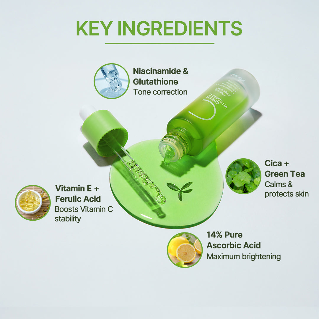 Ariul Green Vitamin C Toning Ampoule – 15ml