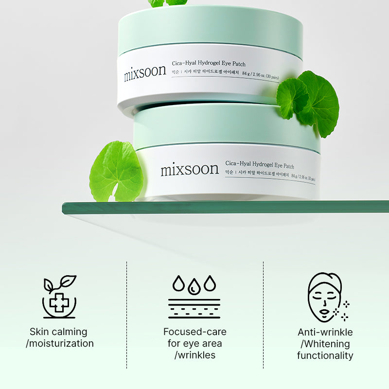 mixsoon Cica-Hyal Hydrogel Eye Patch - 1.4g*60ea