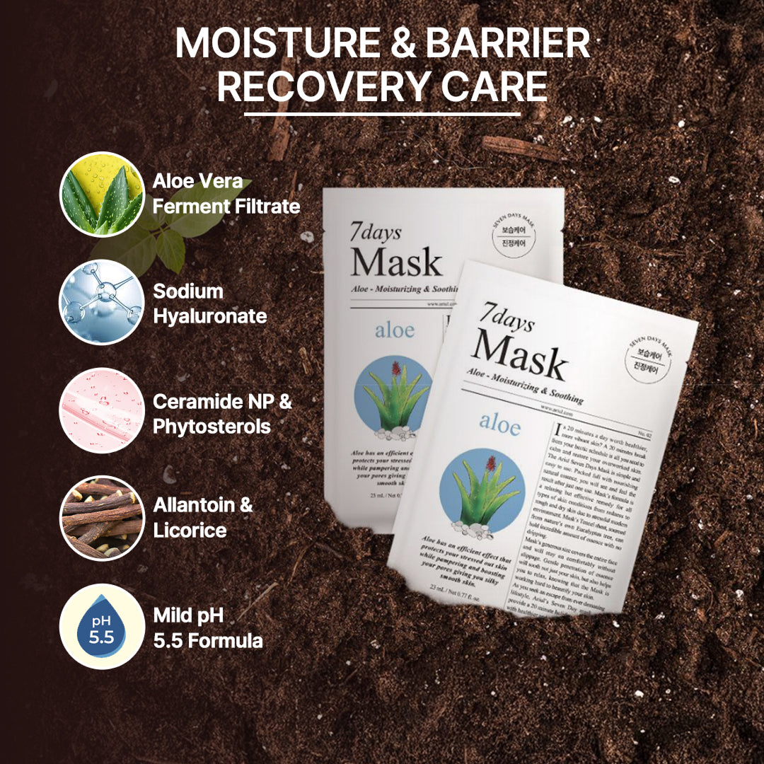 Ariul 7days Mask Aloe H - 23ml