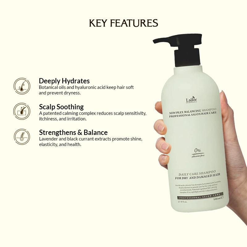 Lador Newplex Balancing Shampoo - 530ml