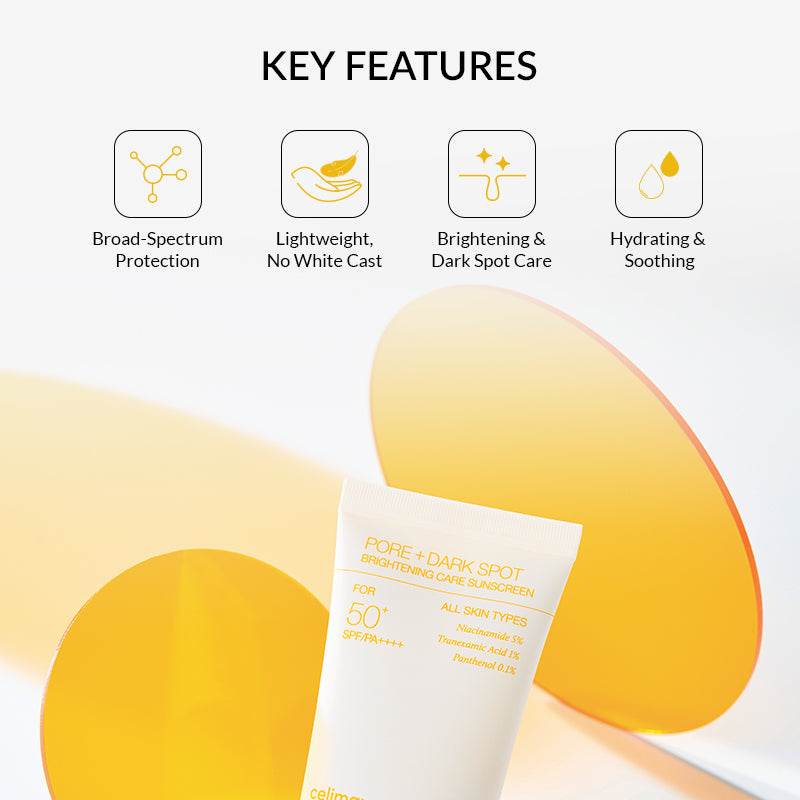 Celimax Pore+Dark Spot Brightening Care Sunscreen SPF 50 PA++++ - 50ml