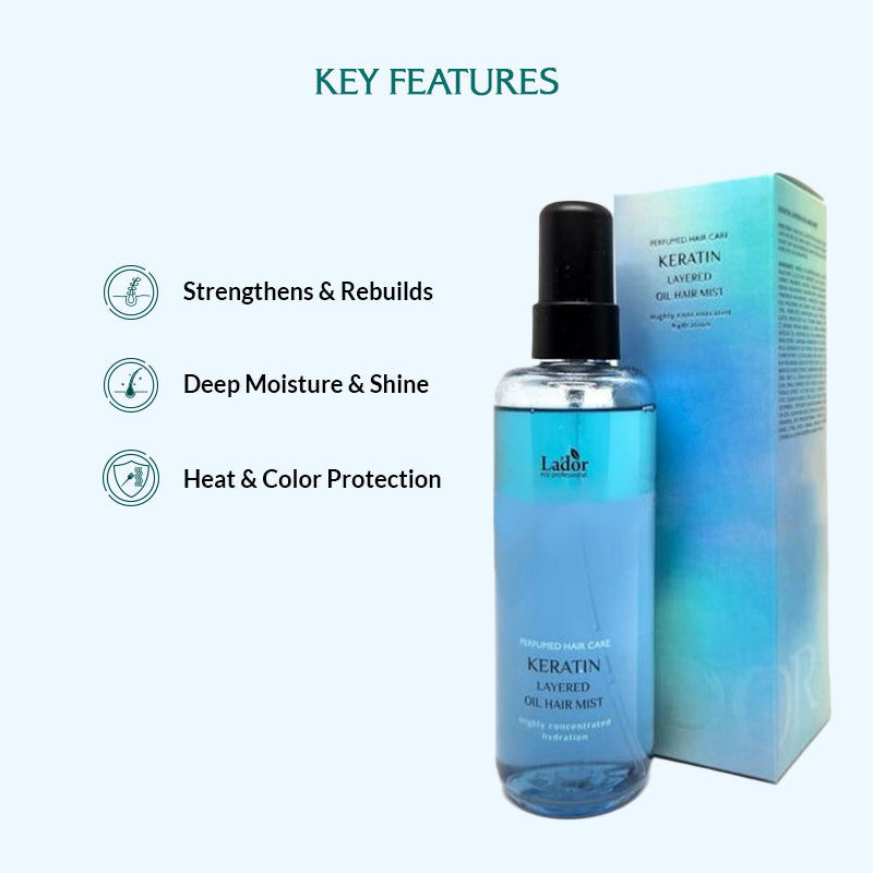 Lador Keratin Layered Oil Mist - 130ml