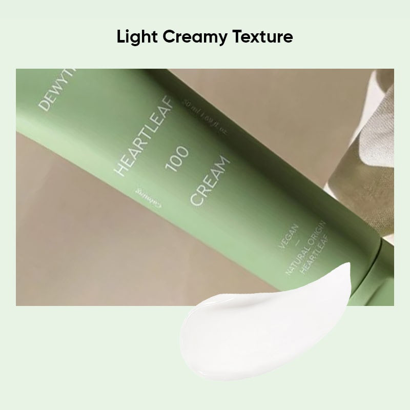 Dewytree Heartleaf 100 Cream - 50ml