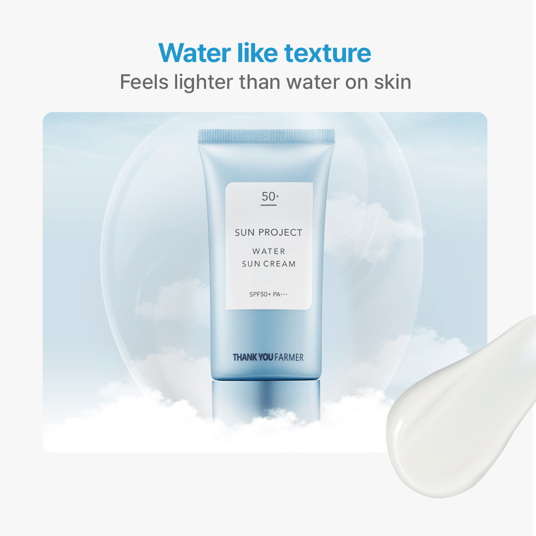 Thank You Farmer Sun Project Water Sun Cream SPF 50+ PA+++ - 50ml