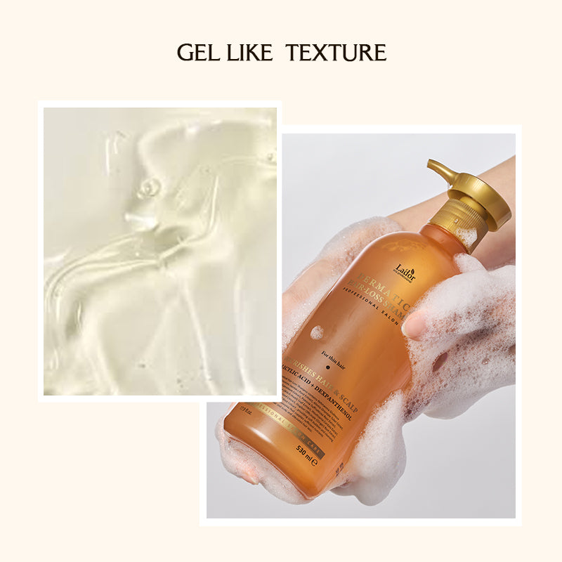 Lador Dermatical Hair- Loss Shampoo (For Thin Hair) - 530ml