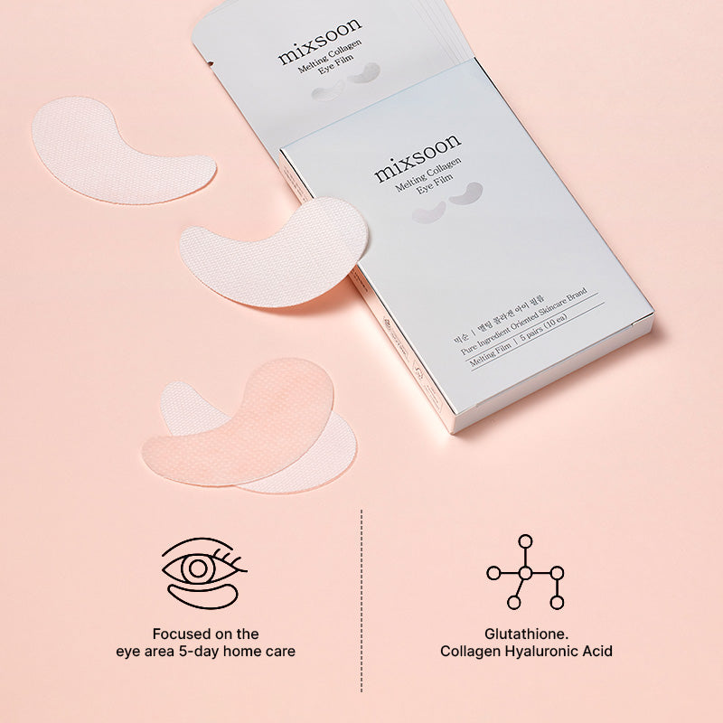 mixsoon Melting Collagen Eye Film - 1 pair (2ea)