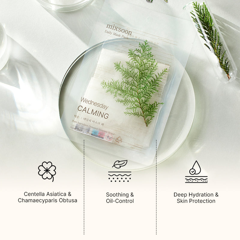 mixsoon Daily Mask Pack Wednesday - 20ml