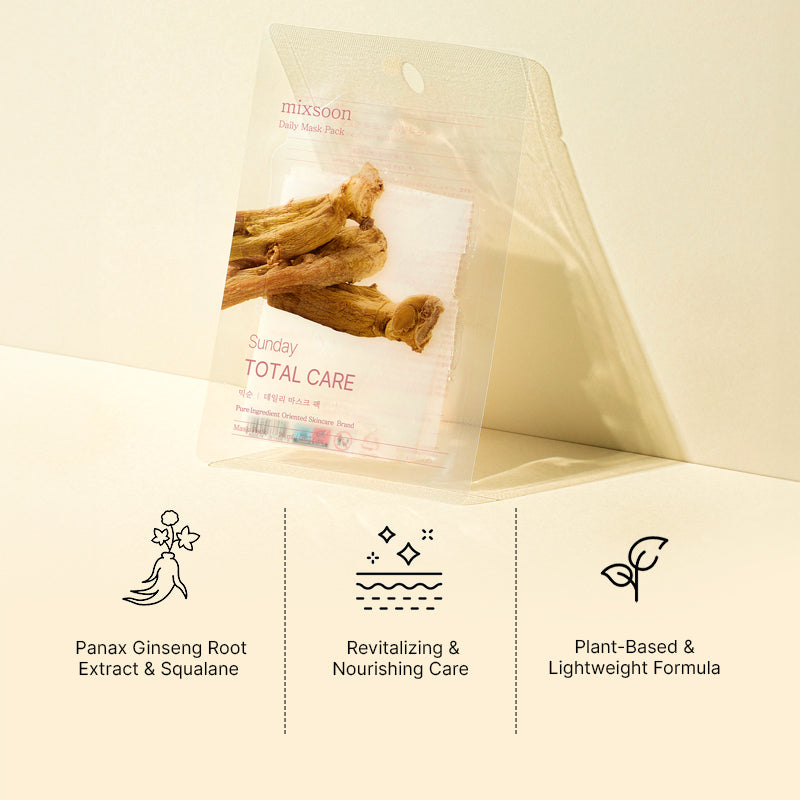 mixsoon Daily Mask Pack sunday - 20ml