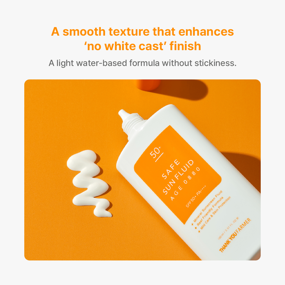 Thank You Farmer Safe Sun Fluid AGE 0880 SPF50+ PA++++ - 100ml