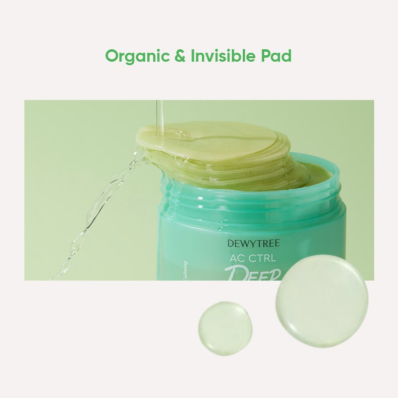 Dewytree AC Ctrl Deep Green Calming Pad - 60 pcs