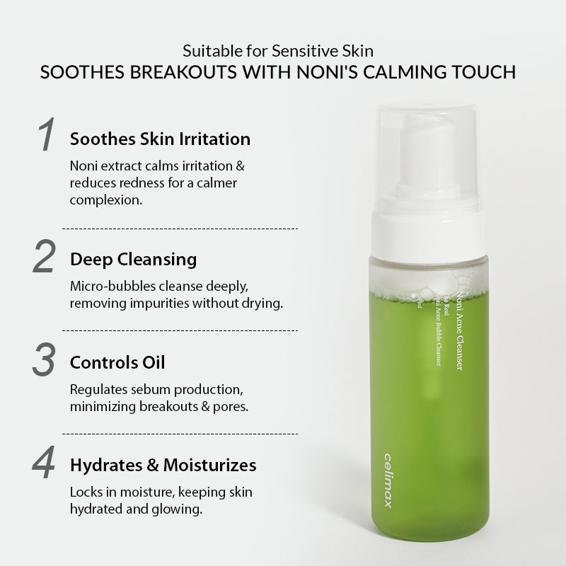 Celimax The Real Noni Bubble Cleanser - 155ml