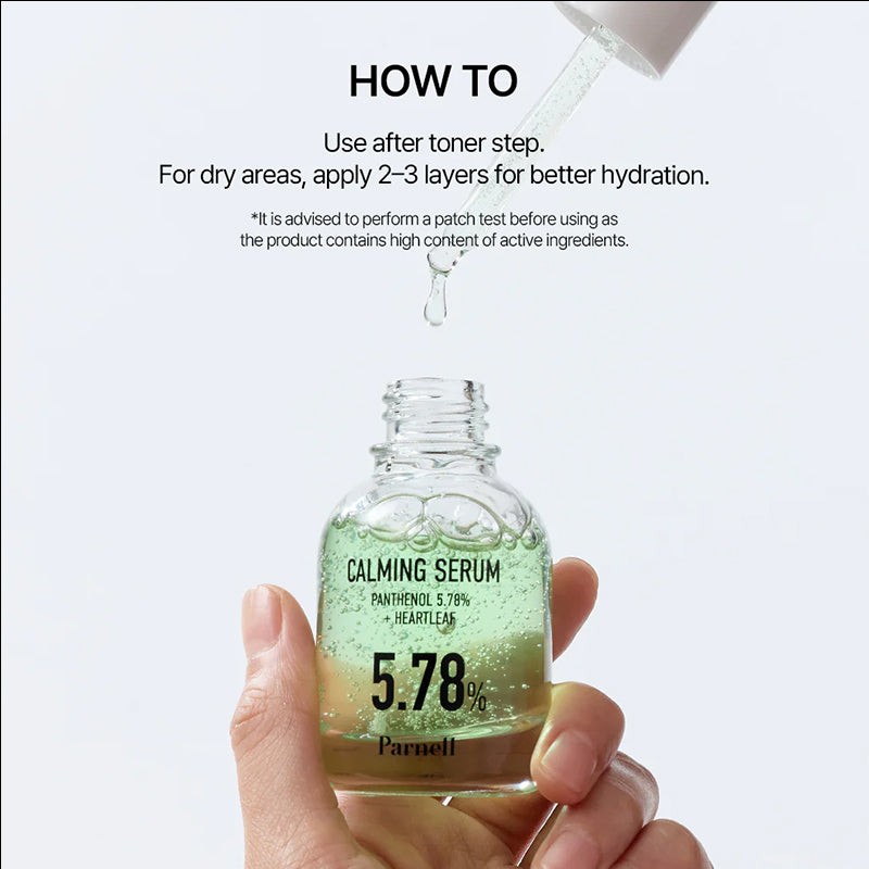 Parnell Panthenol 5.78 Heartleaf Calming Serum - 30ml