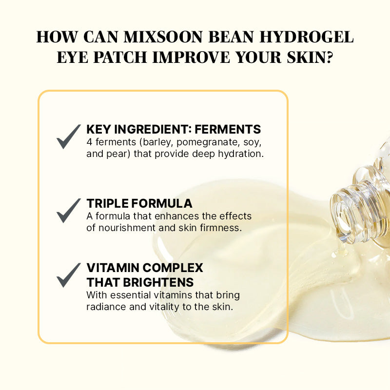 mixsoon Bean Hydrogel Eye Patch - 1.4g*60ea