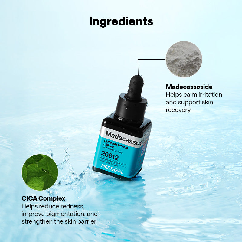 MEDIHEAL Madecassoside Blemish Repair Serum - 40ml