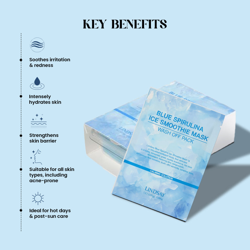 Lindsay Smoothie Mask Blue Spirulina