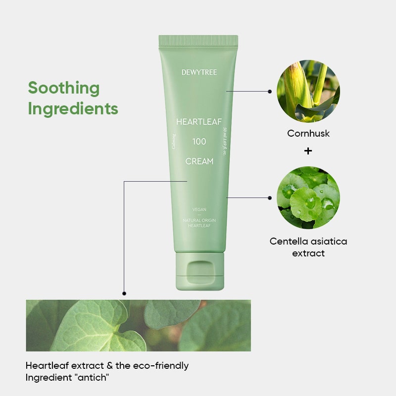 Dewytree Heartleaf 100 Cream - 50ml