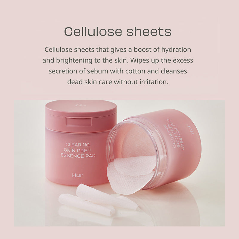 House of Hur Clearing Skin Prep Essence Pad 70 Pads 140ml