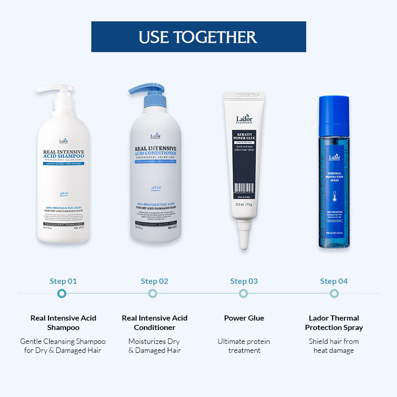 Lador Real Intensive Acid Shampoo - 900ml