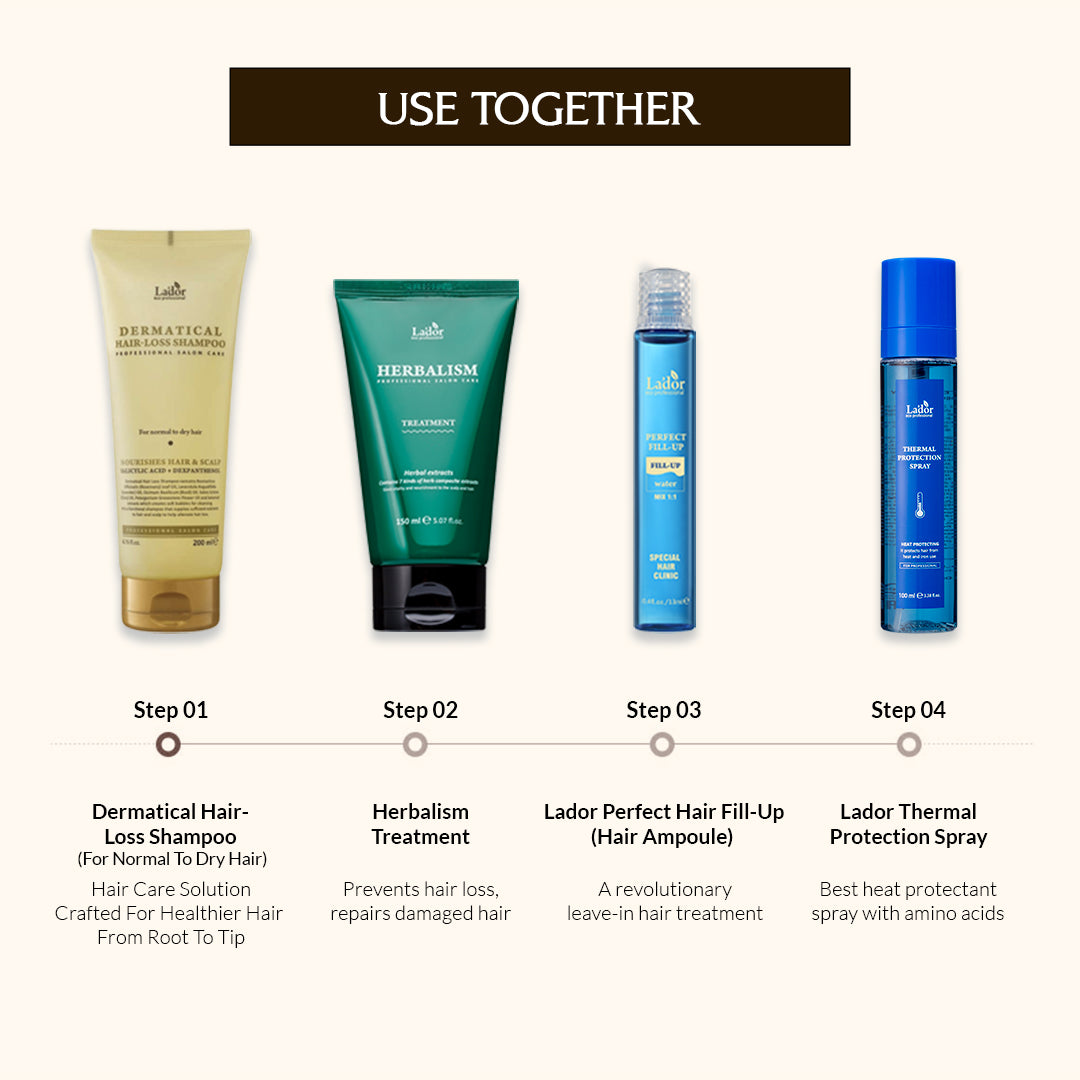 Lador Dermatical Hair- Loss Shampoo (For Normal To Dry Hair) - 200ml