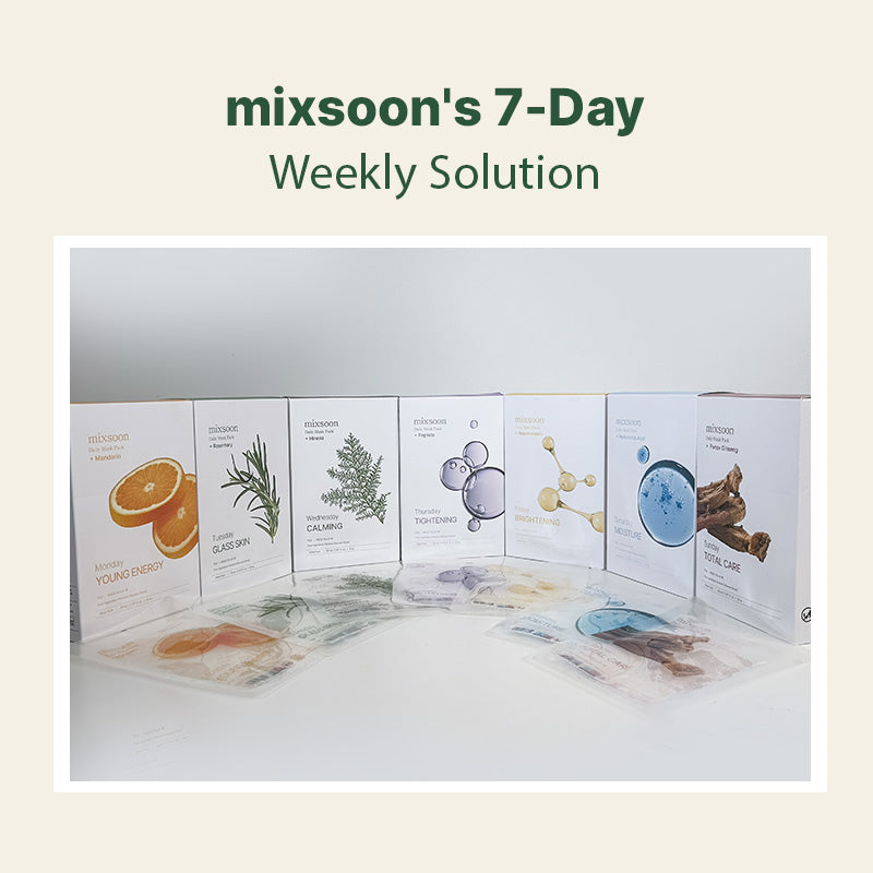 mixsoon Daily Mask Pack – 7 Days, 7 Solutions