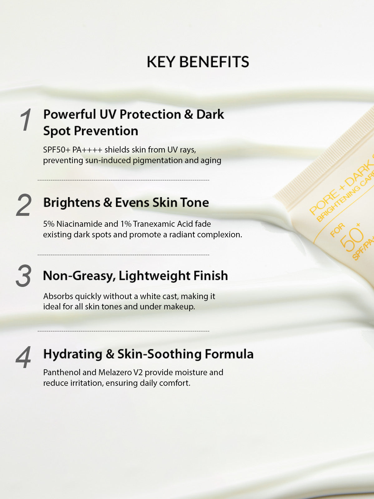 Celimax Pore+Dark Spot Brightening Care Sunscreen SPF 50 PA++++ - 10ml