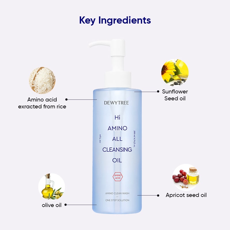 Dewytree Hi Amino All Cleansing Oil - 200ml